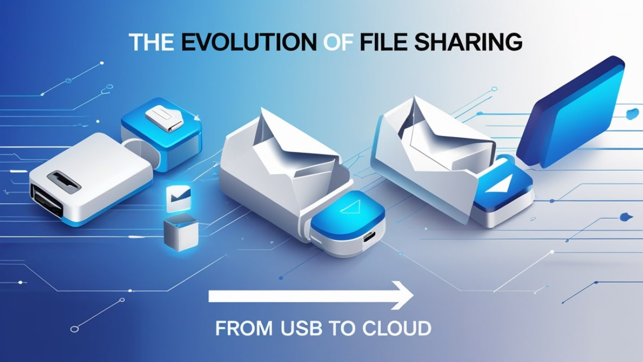 The Evolution of File Sharing: From USB Drives to the Cloud